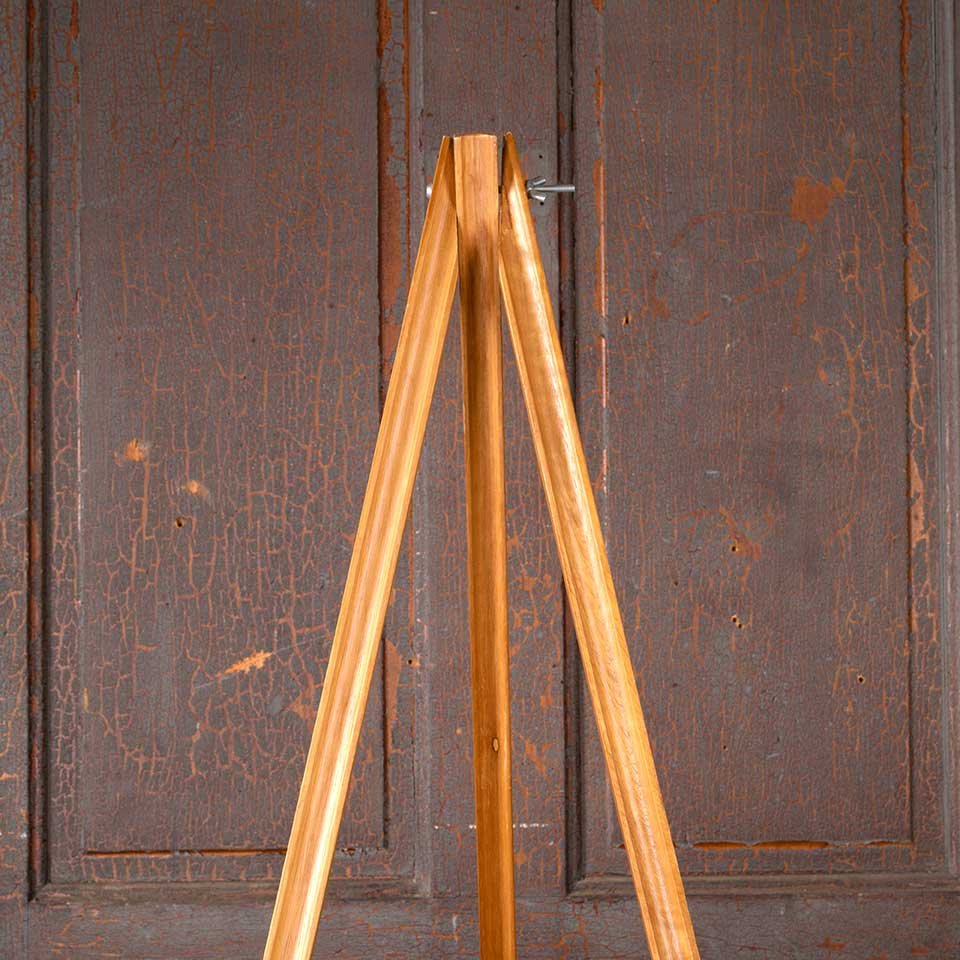 Adjustable Folding Wood Art Display Easel image 2