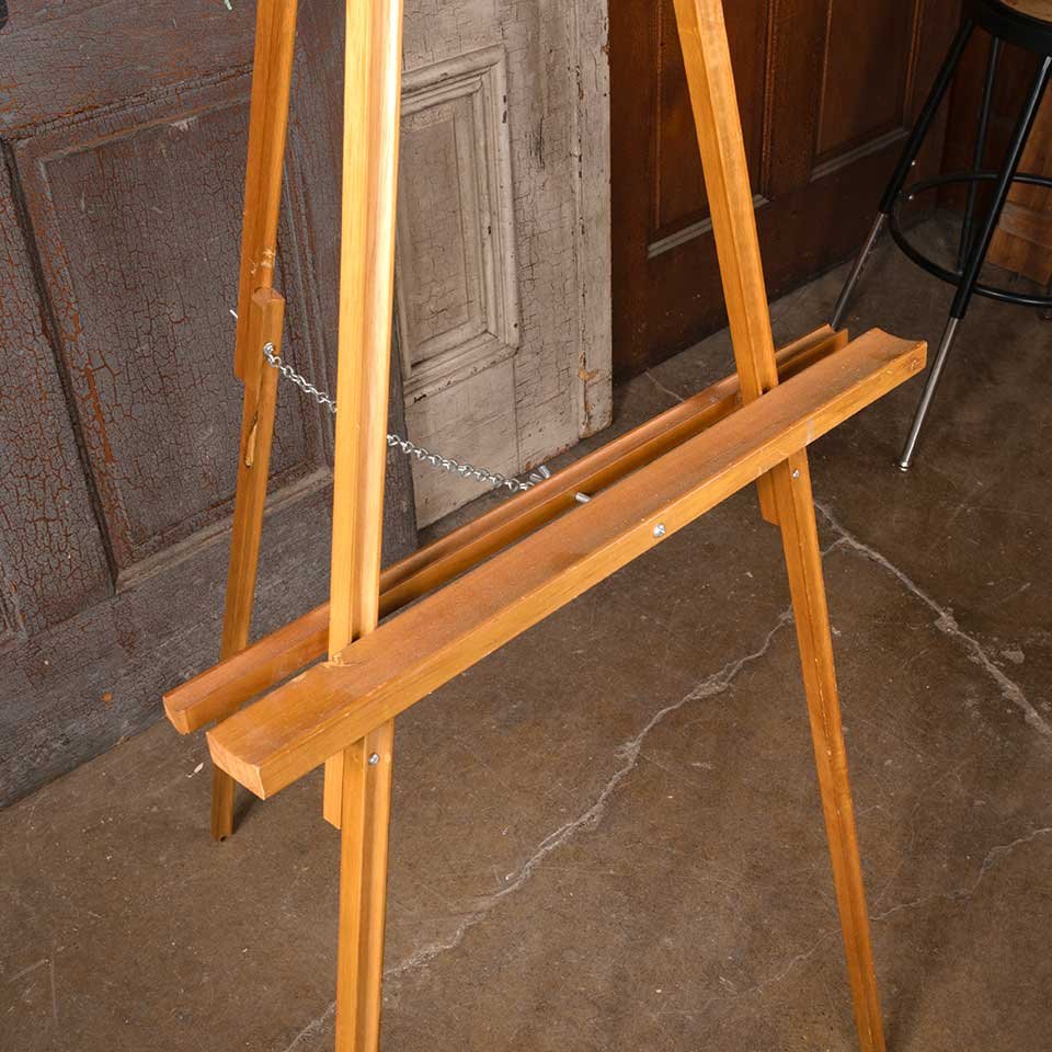 Adjustable Folding Wood Art Display Easel image 3