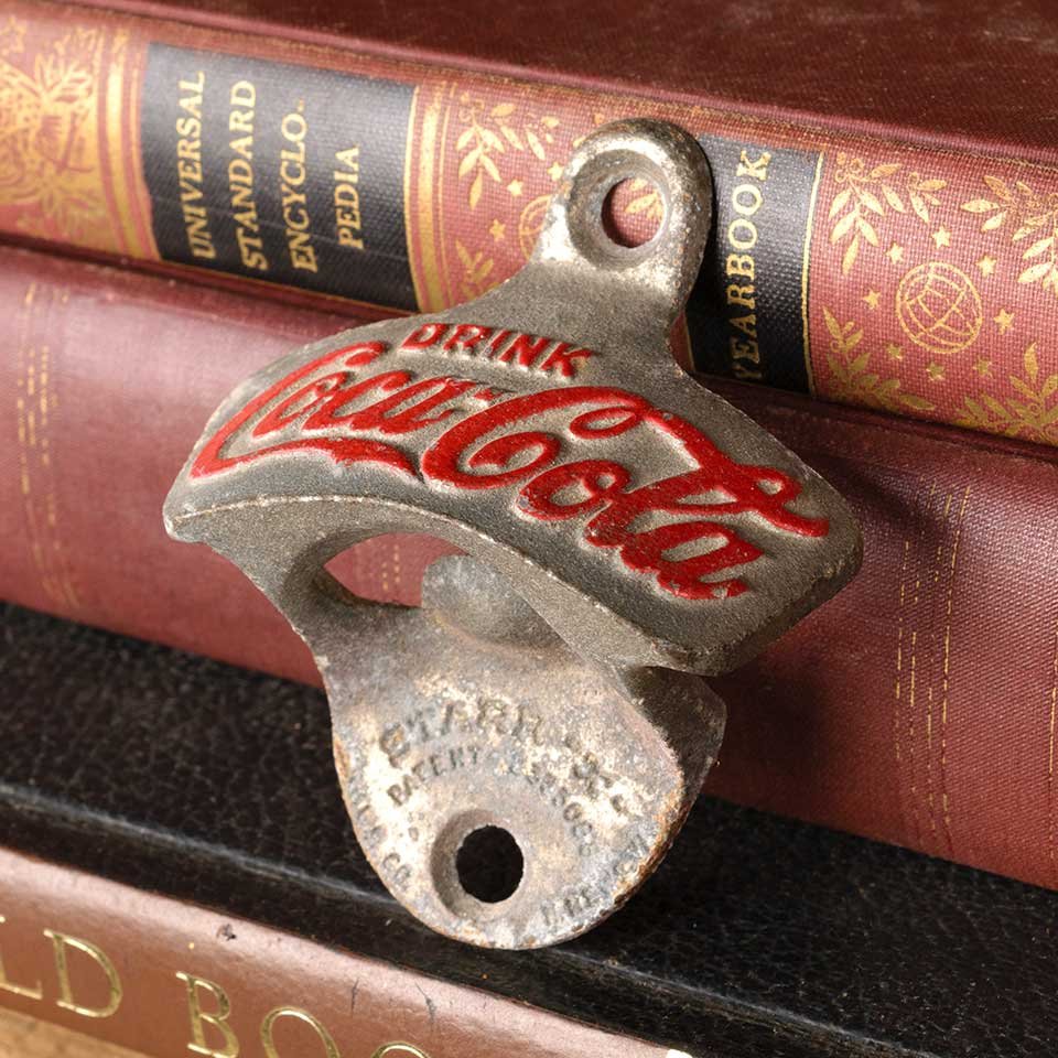 Vintage Coca-Cola Wall Mount Bottle Opener image 2