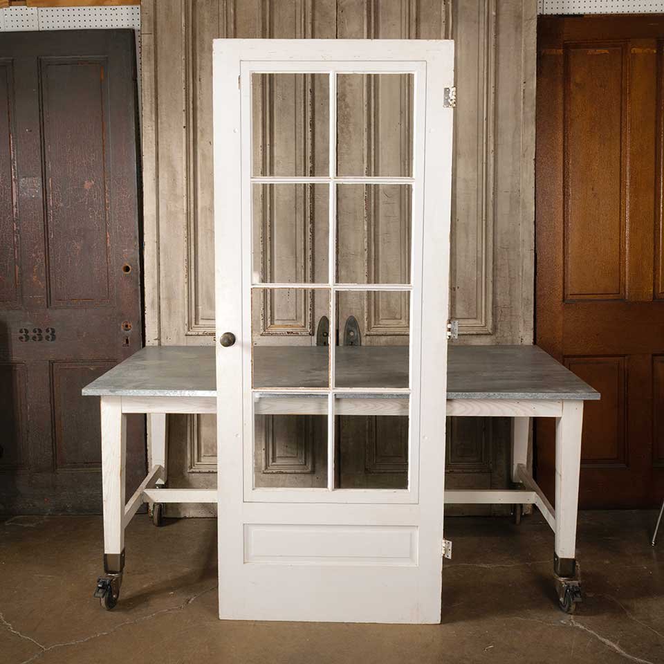 32x80 Salvaged Antique Wood Storm Door image 1