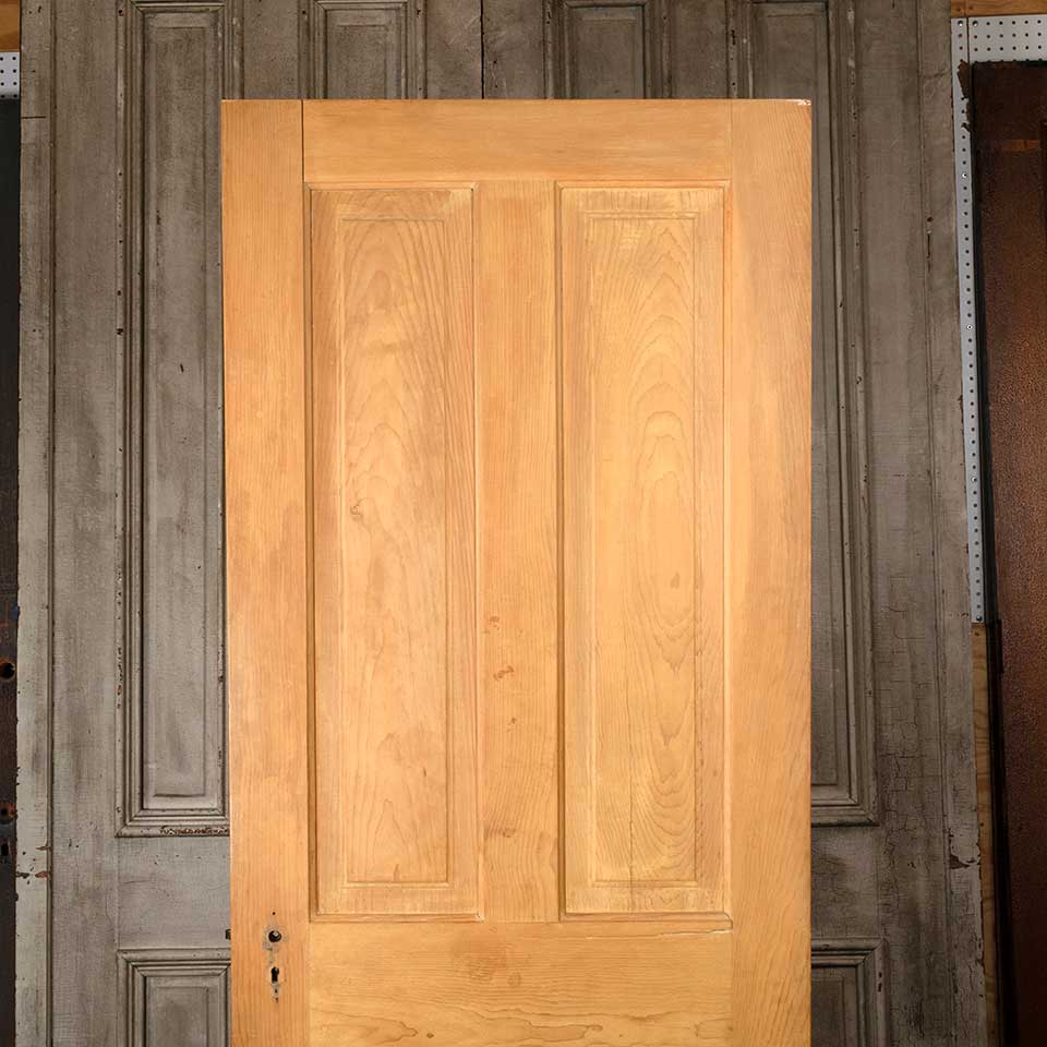 32x79 Antique 4 Panel Wood Interior Door