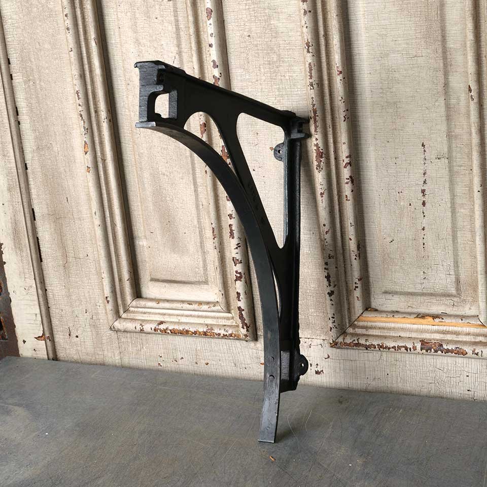 16x13 Antique Industrial Cast Iron Bracket image 2