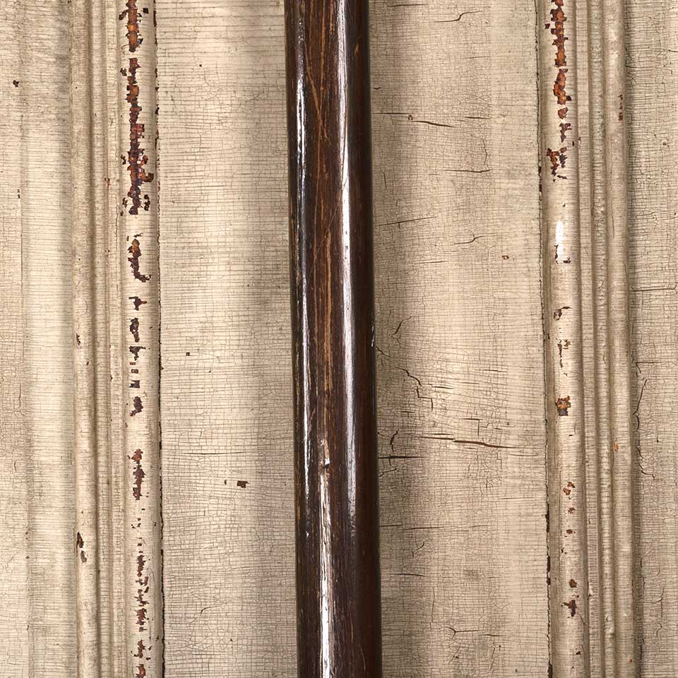 156" Antique Wood Staircase Handrail image 4