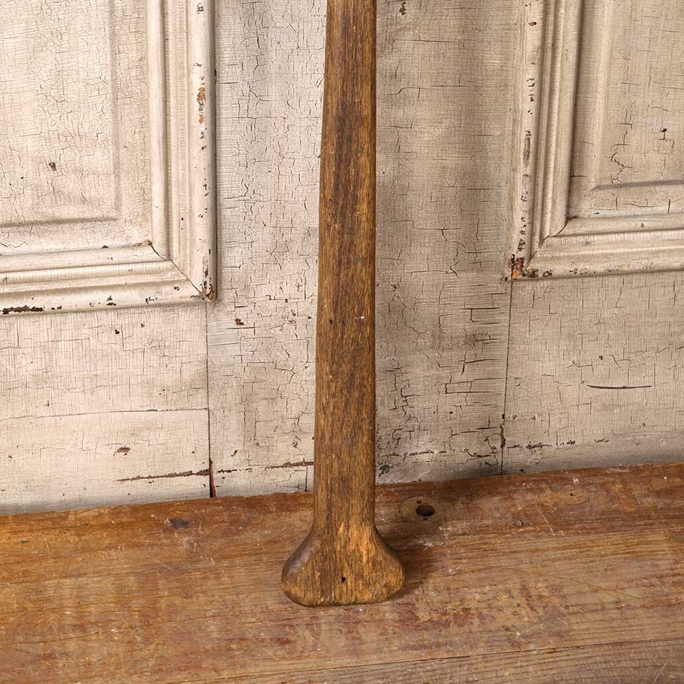 71" Antique Long Oak Wood Boat Oar image 5