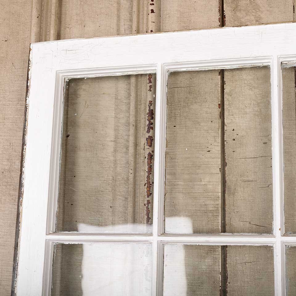 27x38 Antique Divided 9 Lite Wood Window image 4