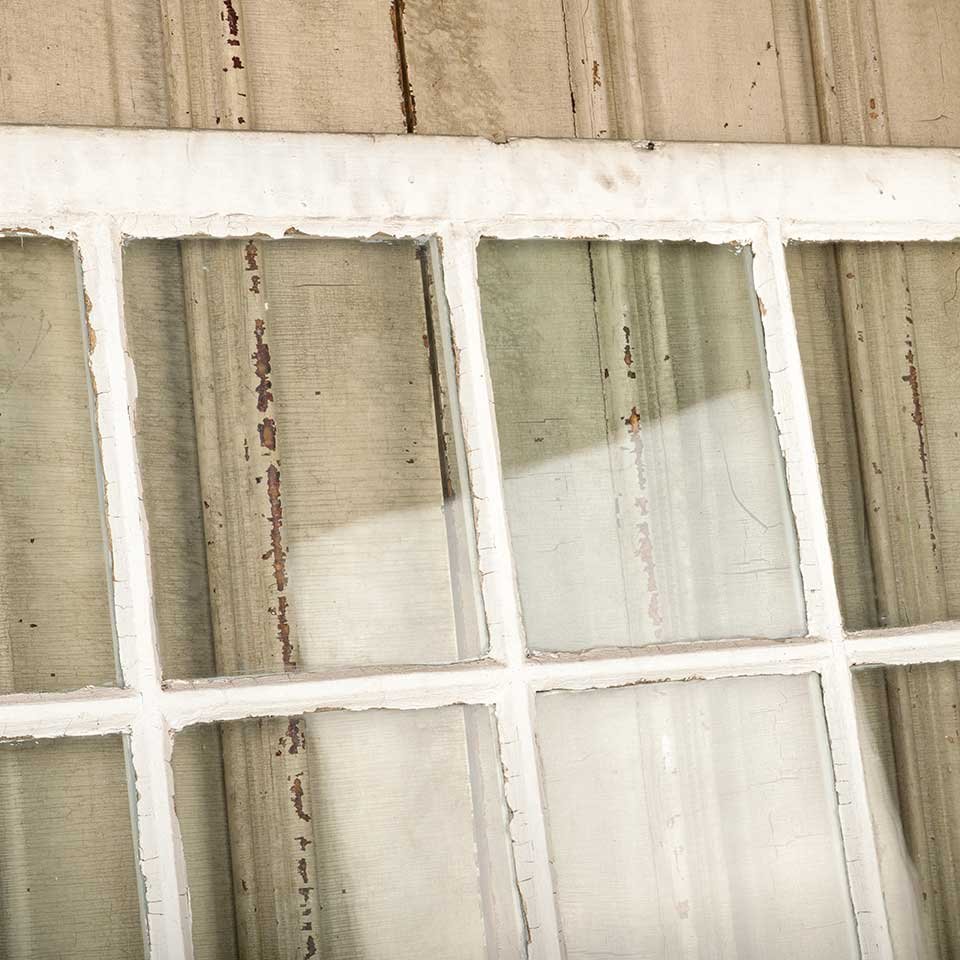 40x38 Antique Divided 12 Lite Wood Window image 7