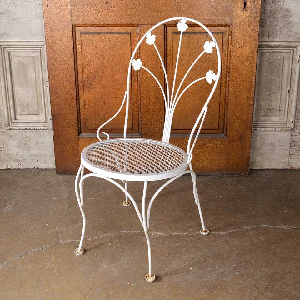 Vintage Metal Wire Garden Chair image 1