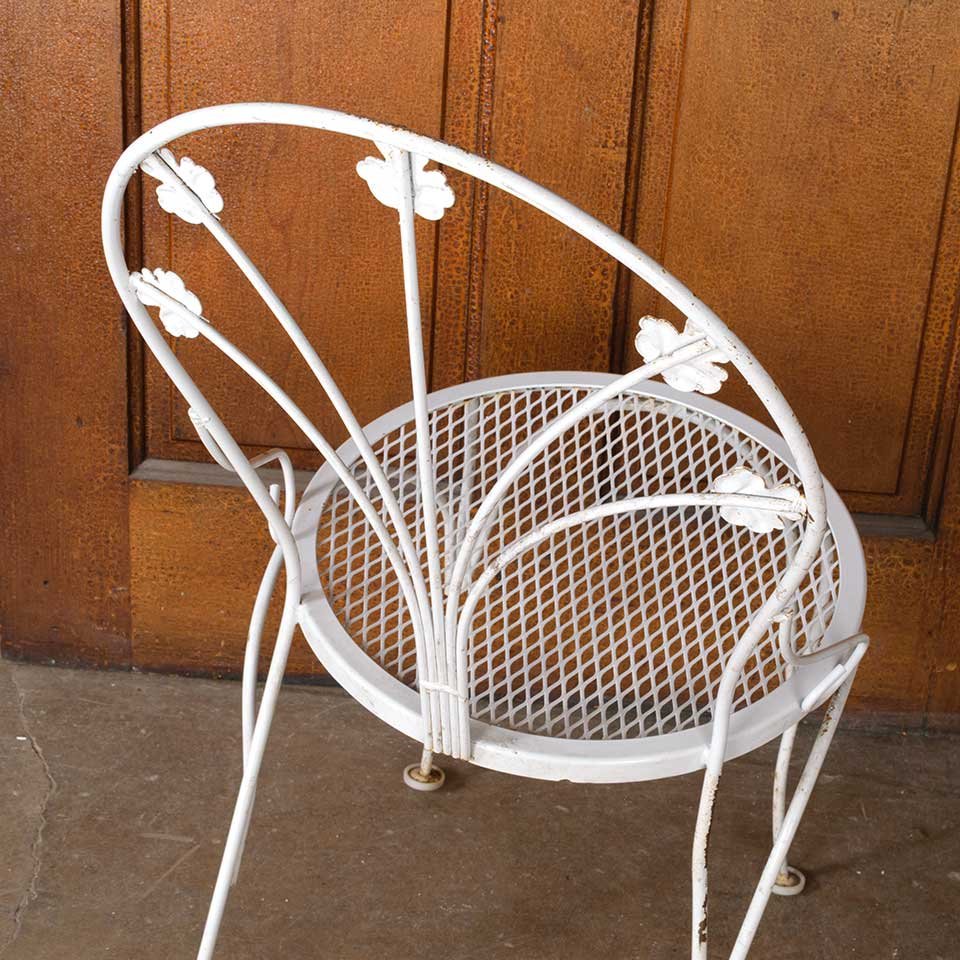 Vintage Metal Wire Garden Chair image 7