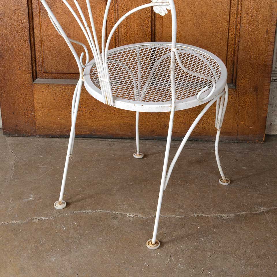 Vintage Metal Wire Garden Chair image 6