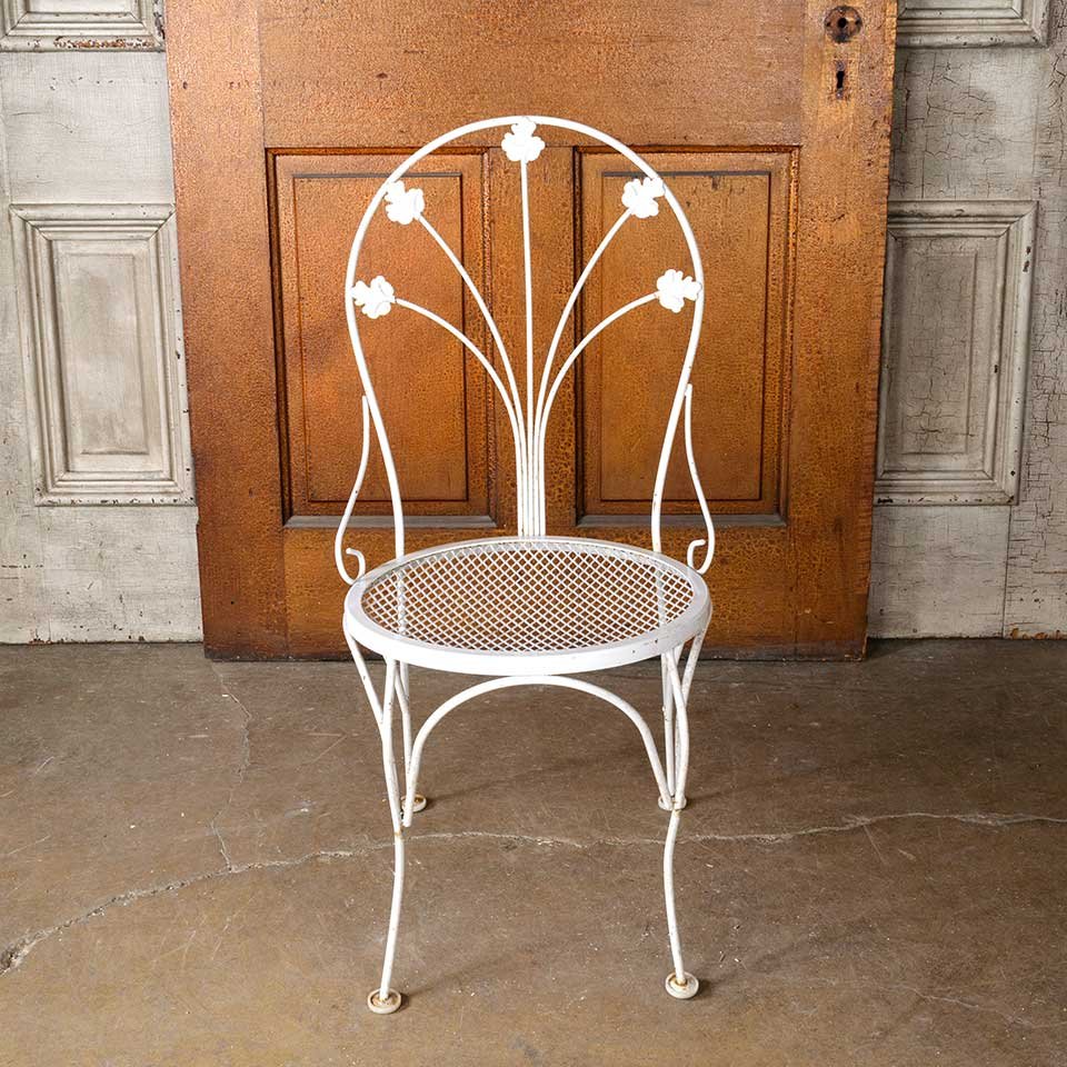 Vintage Metal Wire Garden Chair image 2