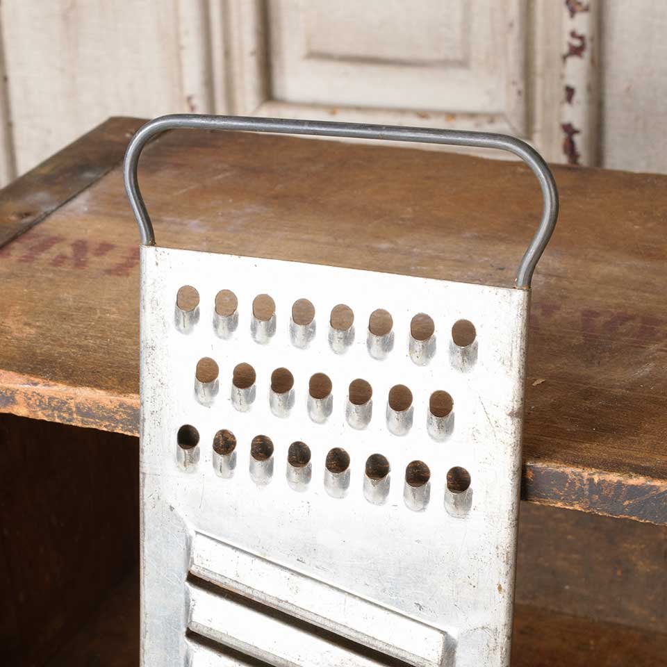 Vintage Metal Handheld Food Grater image 3