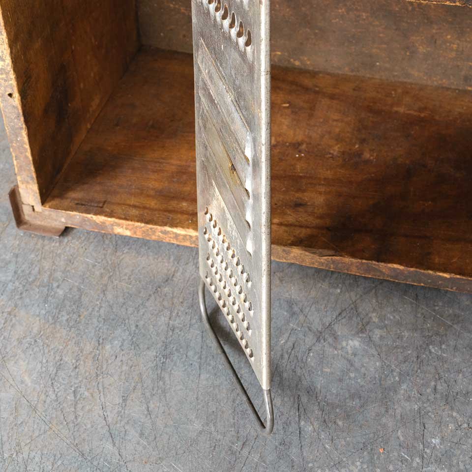 Vintage Metal Handheld Food Grater image 5