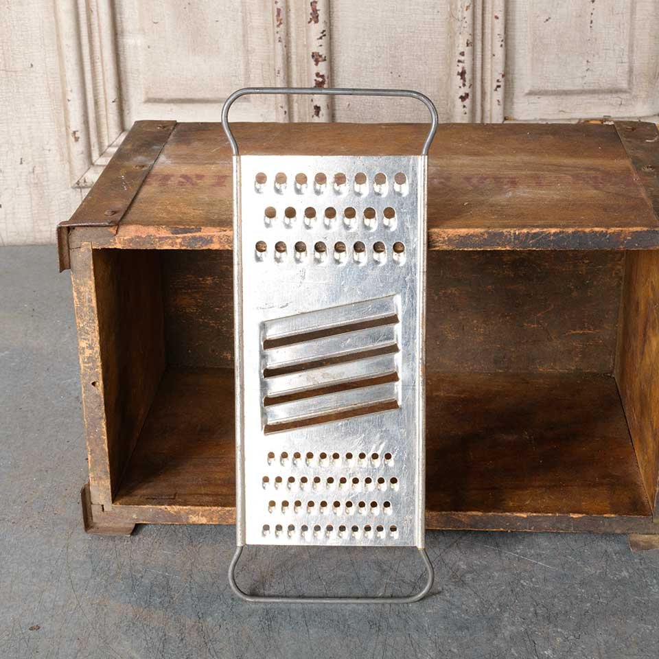 Vintage Metal Handheld Food Grater image 6