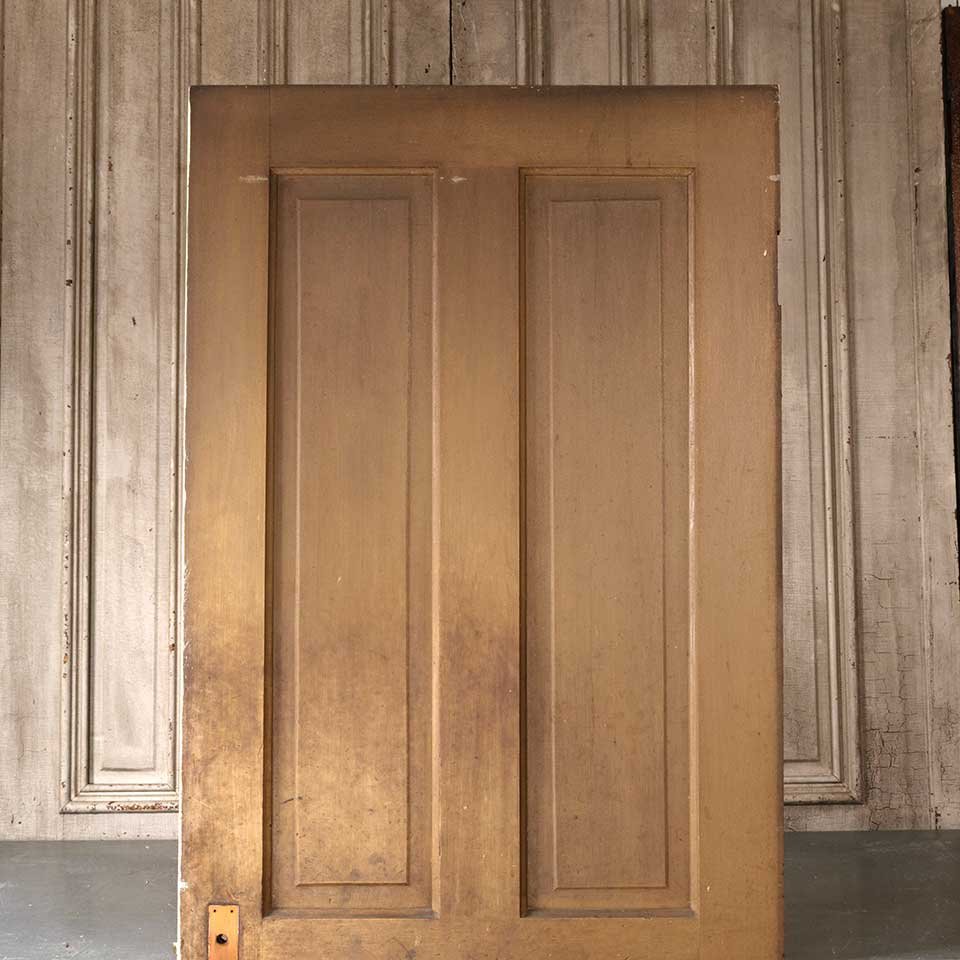32x80 Antique 4 Panel Wood Interior Door image 5