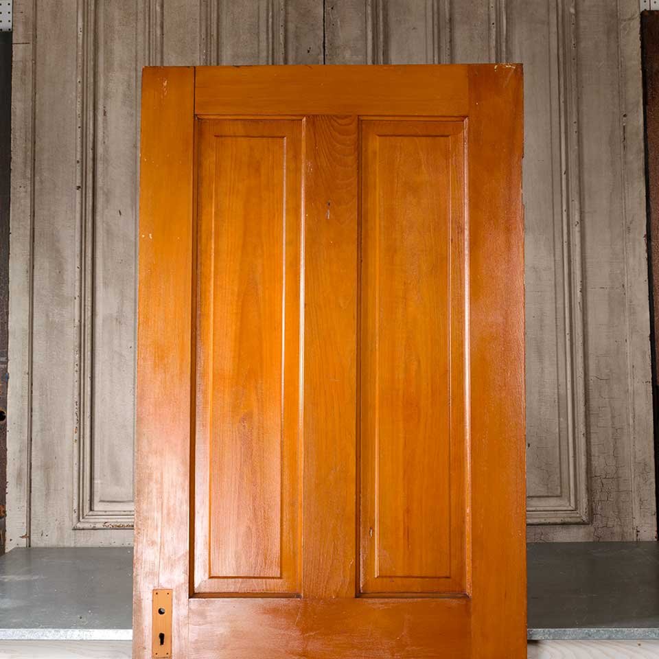 32x80 Antique 4 Panel Wood Interior Door image 5