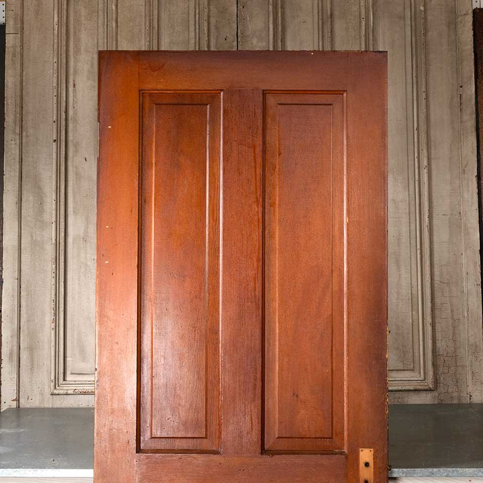 32x79 Antique 4 Panel Wood Interior Door image 2