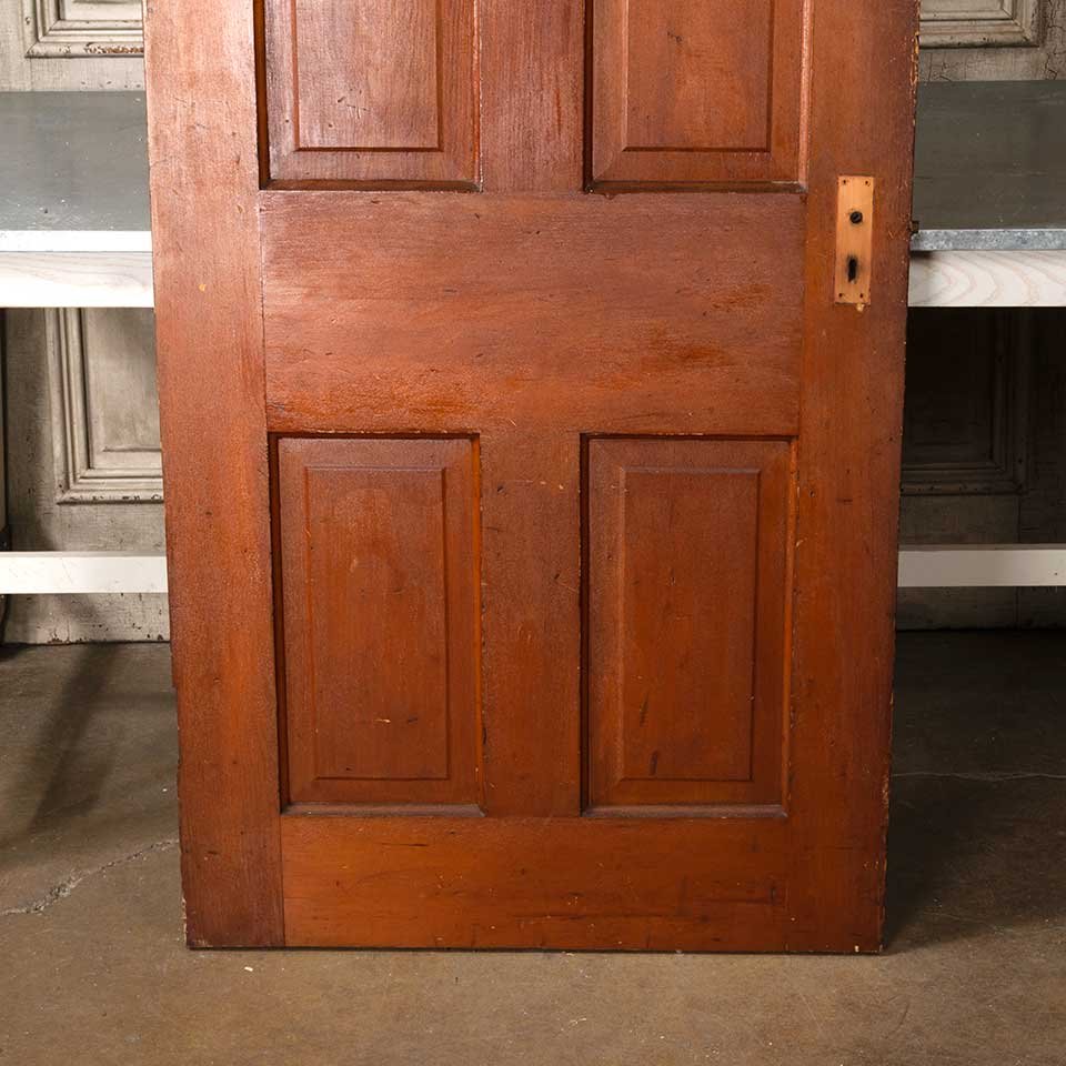 32x79 Antique 4 Panel Wood Interior Door image 3