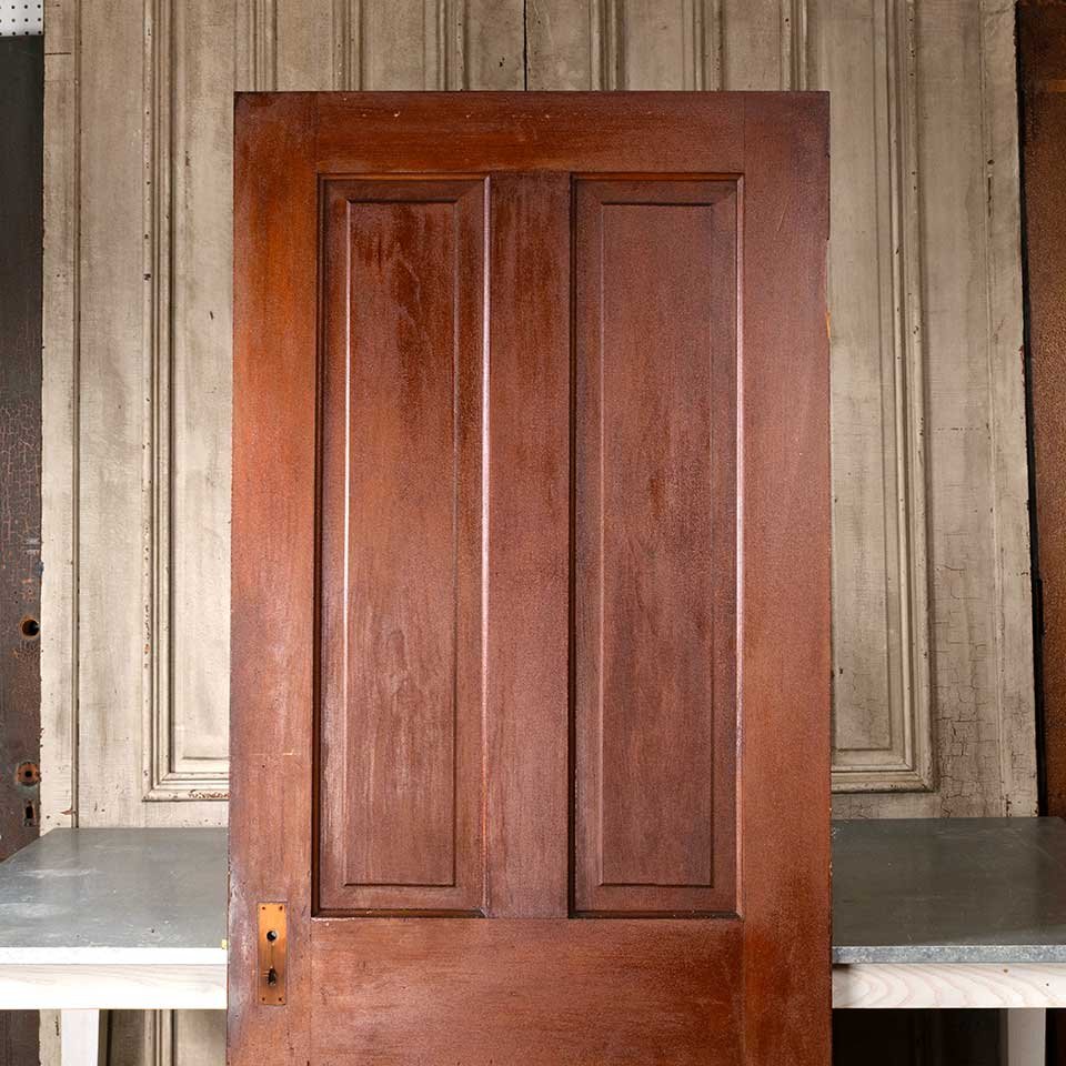 32x79 Antique 4 Panel Wood Interior Door image 5