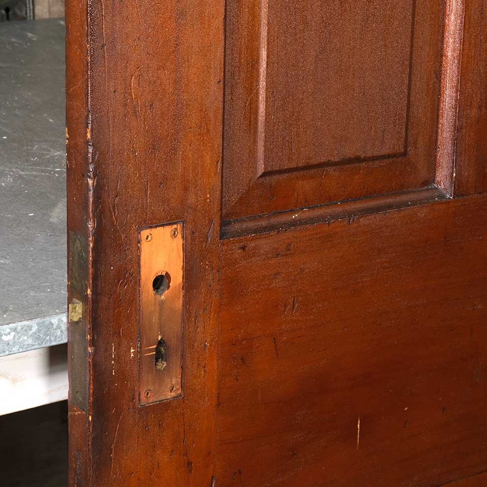 32x79 Antique 4 Panel Wood Interior Door image 7