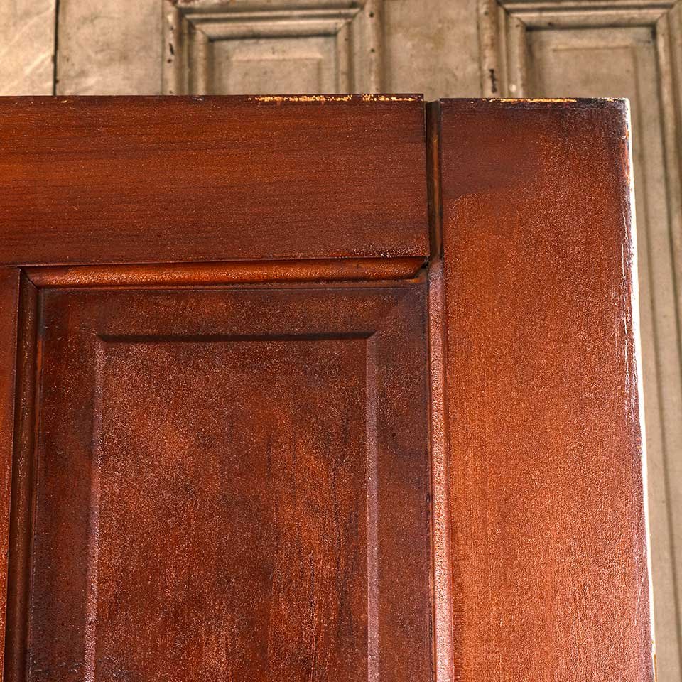 32x79 Antique 4 Panel Wood Interior Door image 4