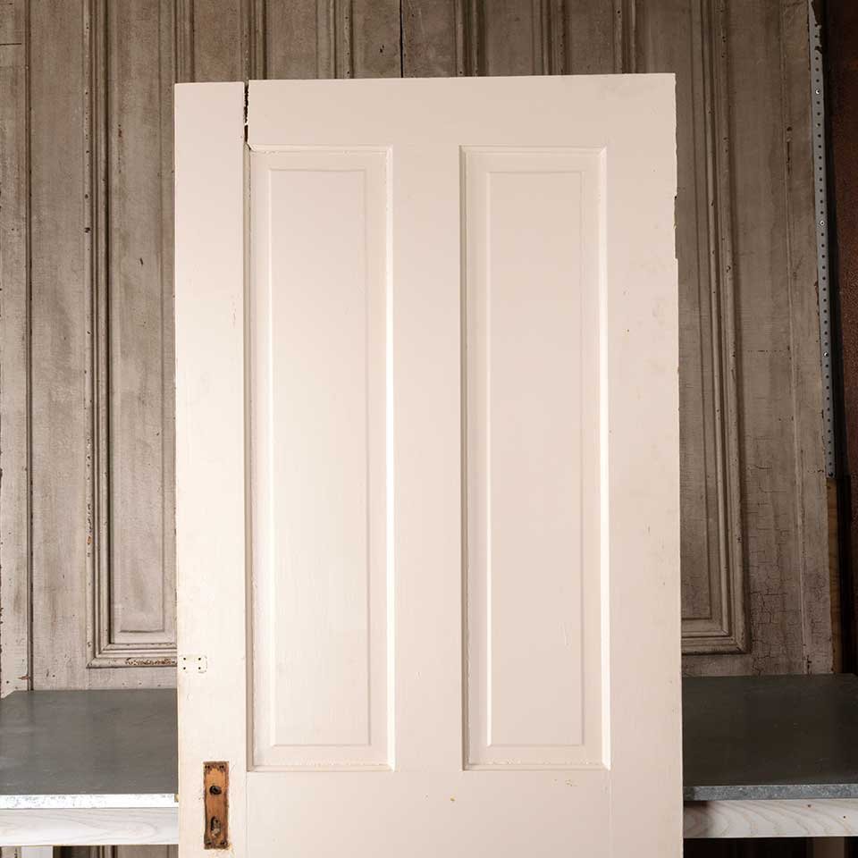 32x79 Antique 4 Panel Wood Interior Door image 6