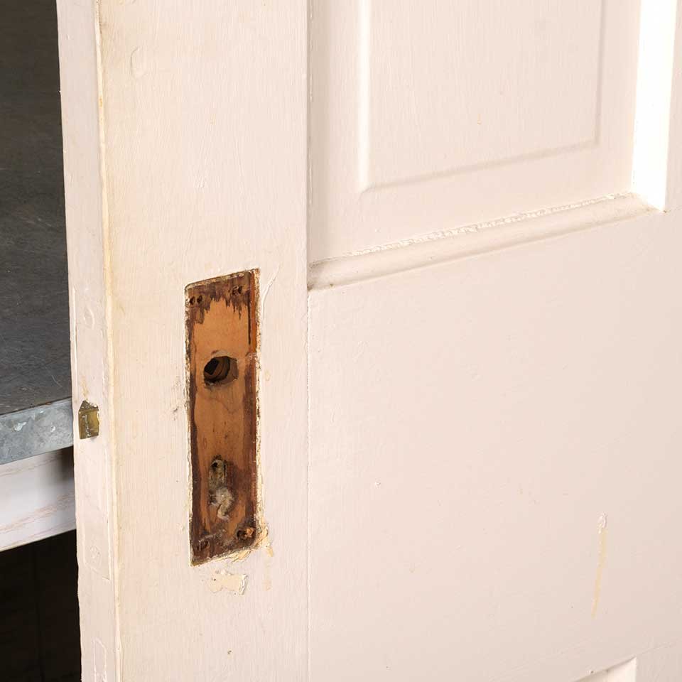 32x79 Antique 4 Panel Wood Interior Door image 8