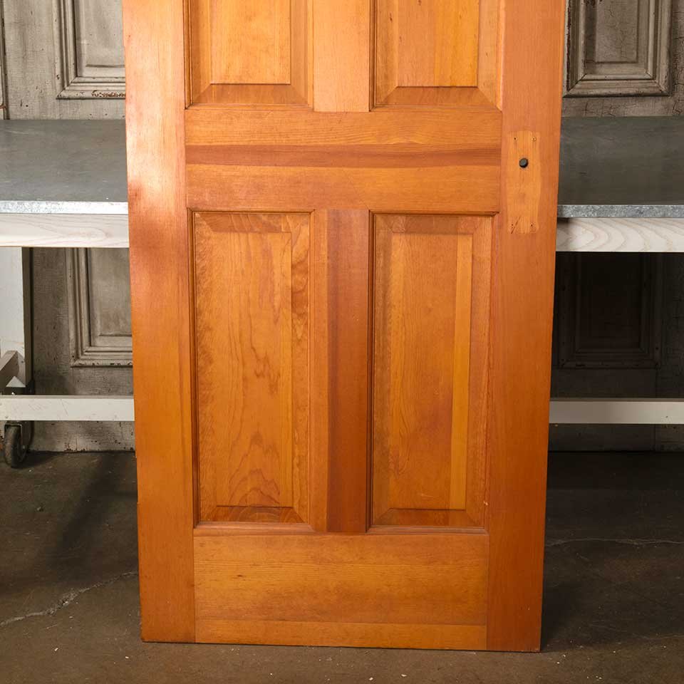 30x80 Salvaged 4 Panel Wood Interior Door image 3