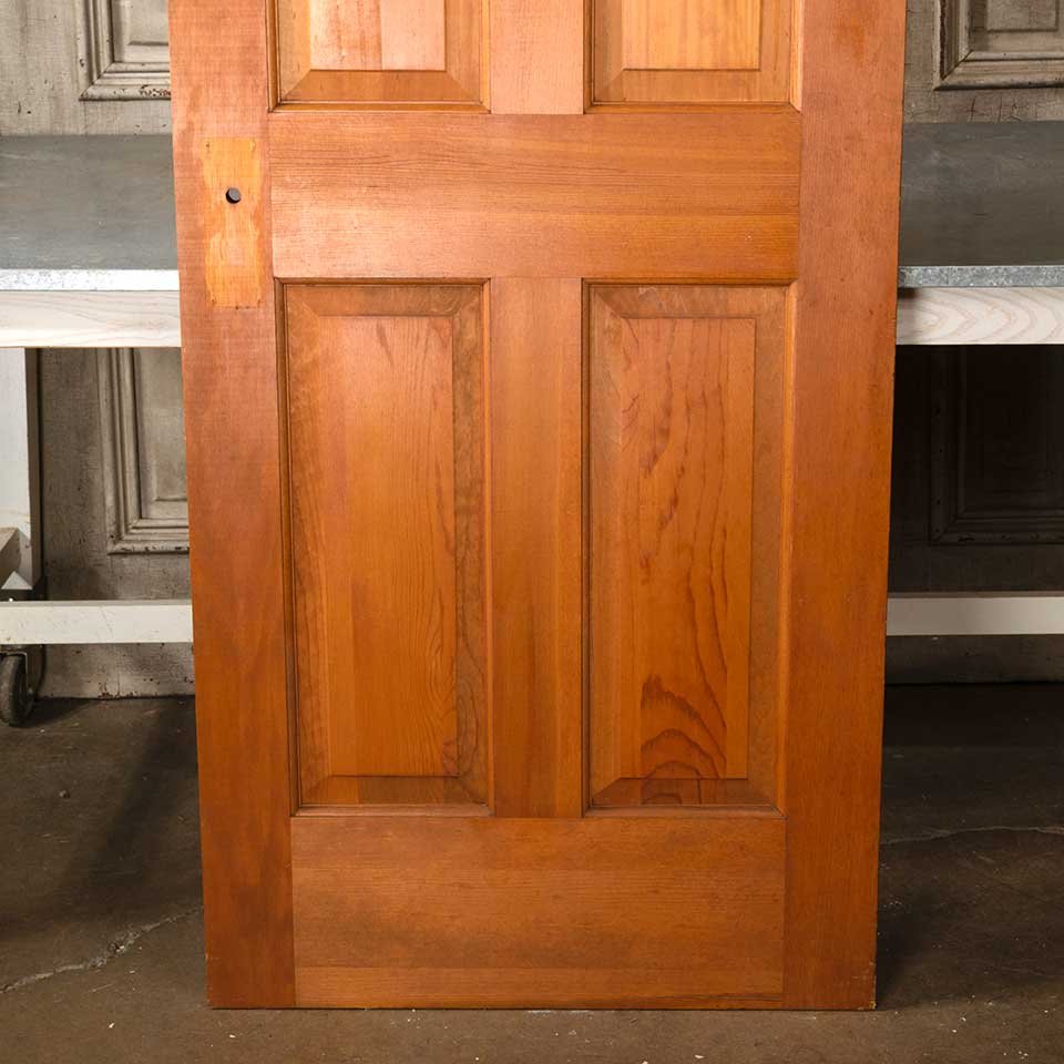 30x80 Salvaged 4 Panel Wood Interior Door image 6