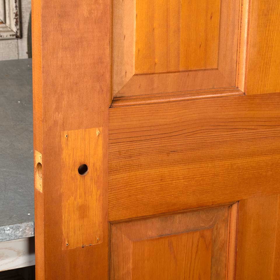 30x80 Salvaged 4 Panel Wood Interior Door image 7