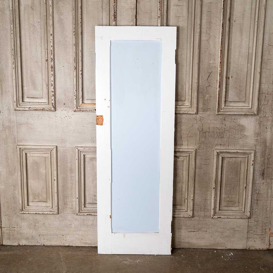 18x55 Salvaged Antique 1 Panel Cabinet Door image 1