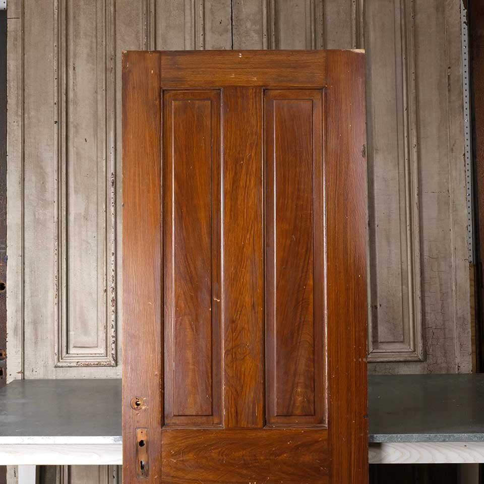 28x77 Salvaged Antique 4 Panel Interior Door