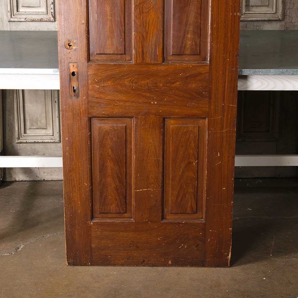 28x77 Salvaged Antique 4 Panel Interior Door image 3
