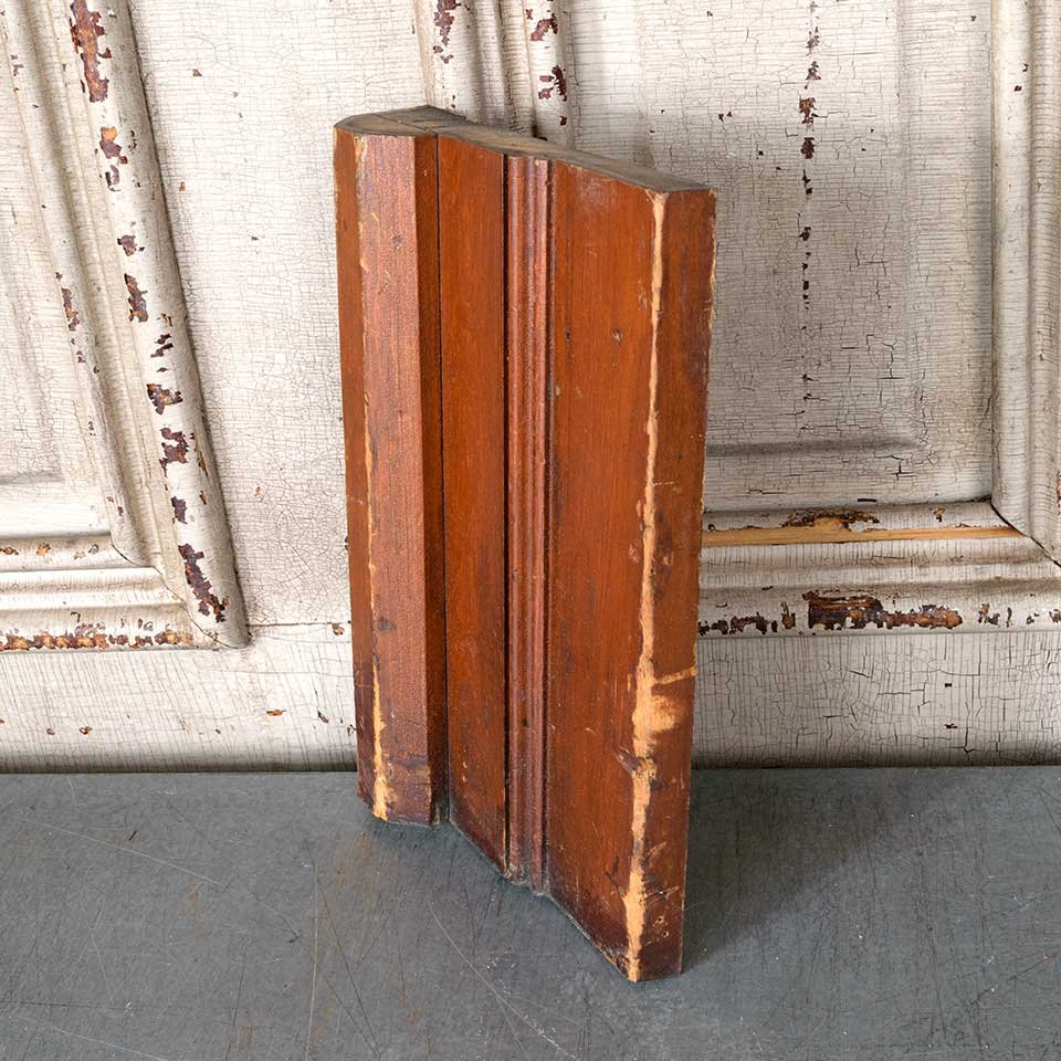 Antique Wood Interior Door Plinth Trim Block image 4