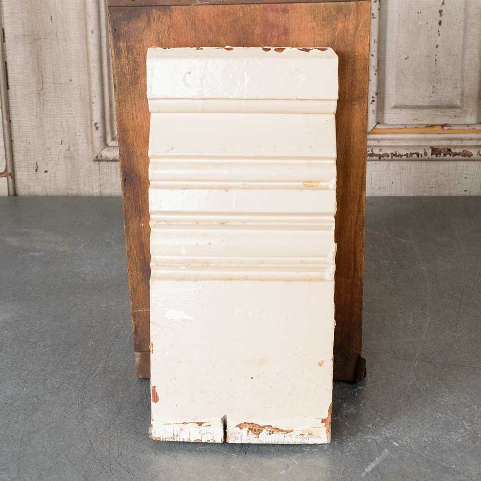 Antique Wood Interior Door Plinth Trim Block image 4