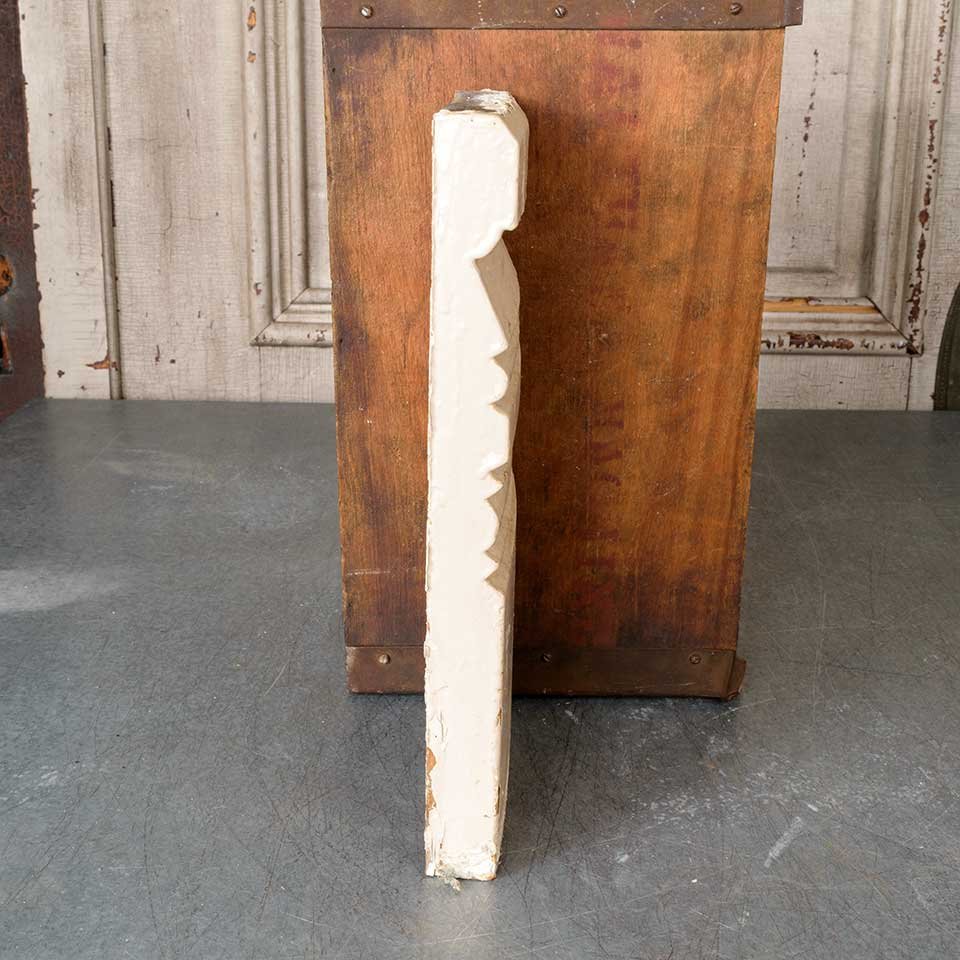 Antique Wood Interior Door Plinth Trim Block image 6