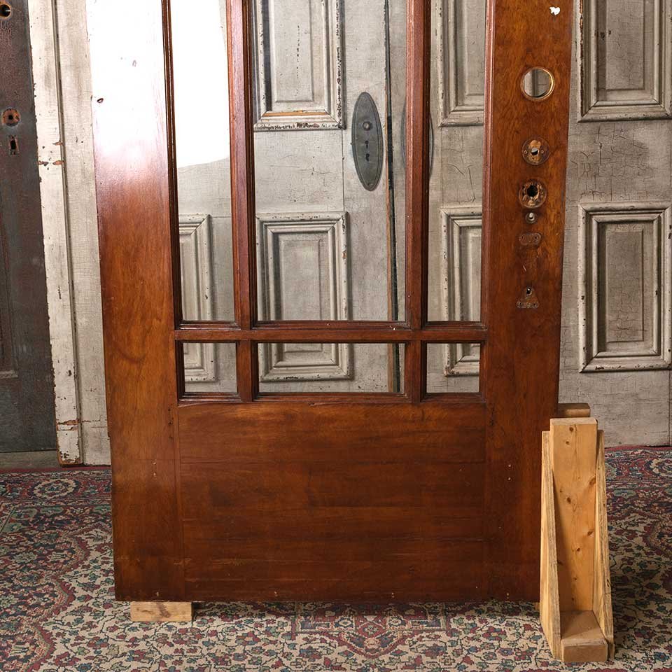 35x83 Antique Arts & Crafts 9 Lite Entry Door image 3