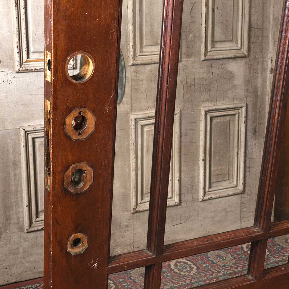 35x83 Antique Arts & Crafts 9 Lite Entry Door image 7