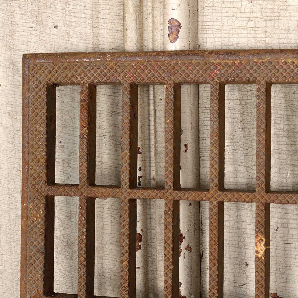 12x18 Antique Cold Air Return Floor Grate image 2