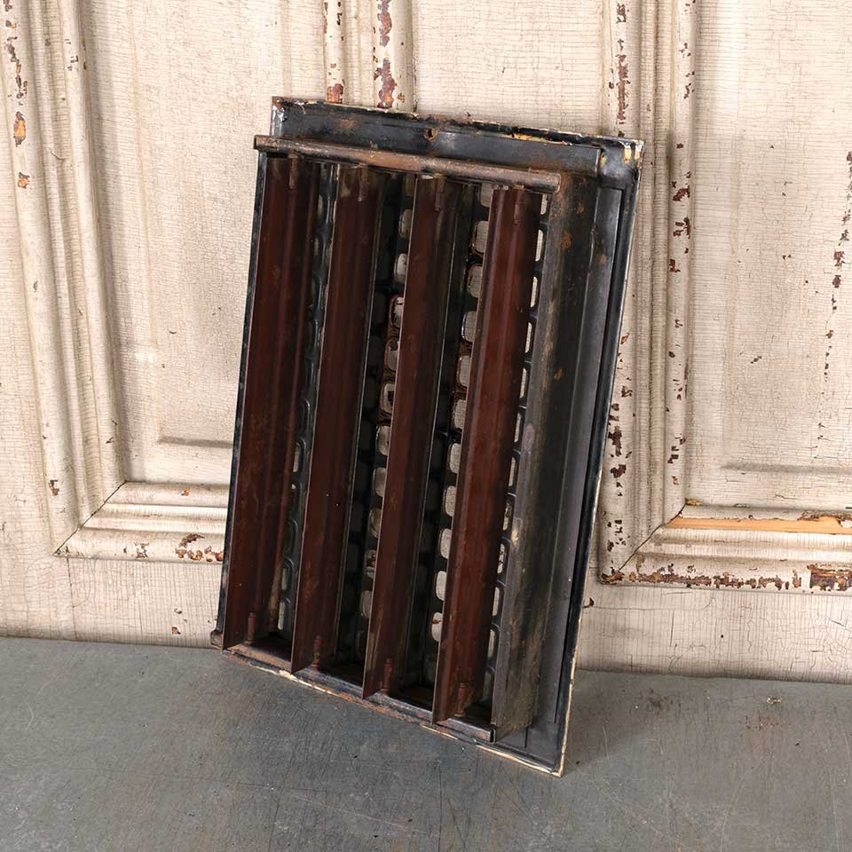 8x12 Antique Heat Grate Floor Vent Cover image 4