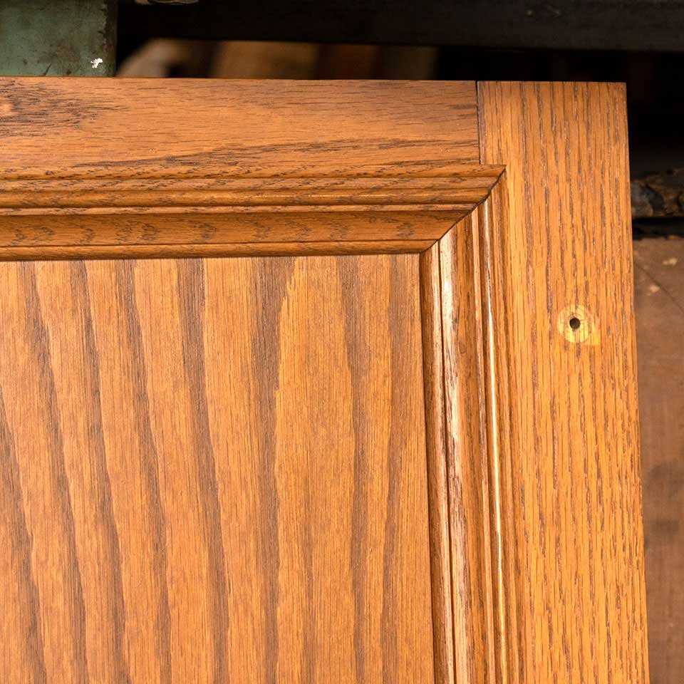 21x28 Salvaged Oak Cabinet Door image 2