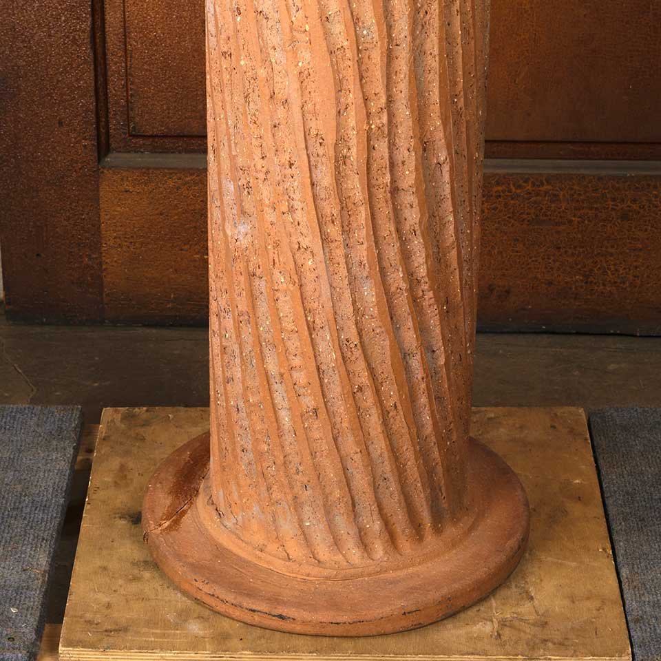 Garden Armillary & Terra Cotta Pedestal Base image 2