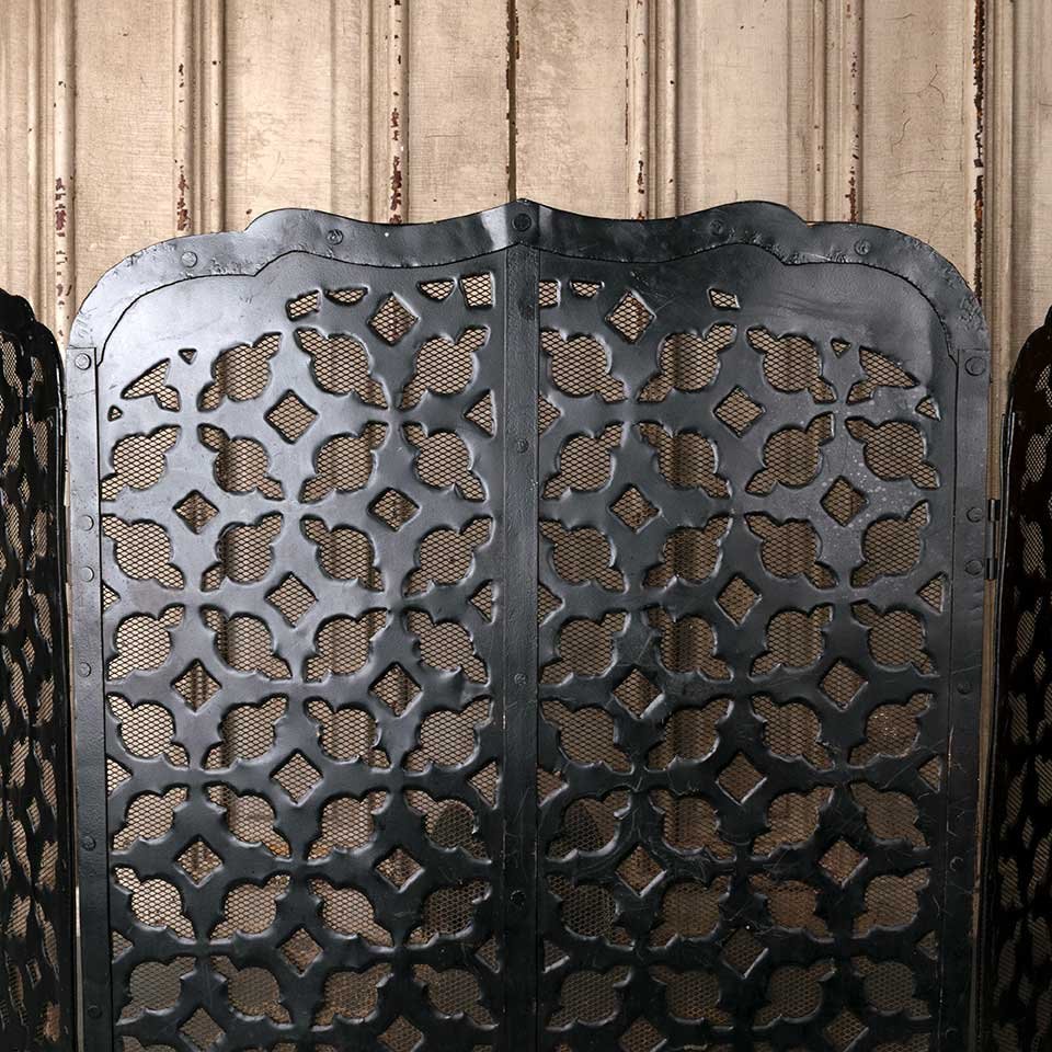 Folding Metal Fireplace Screen image 3