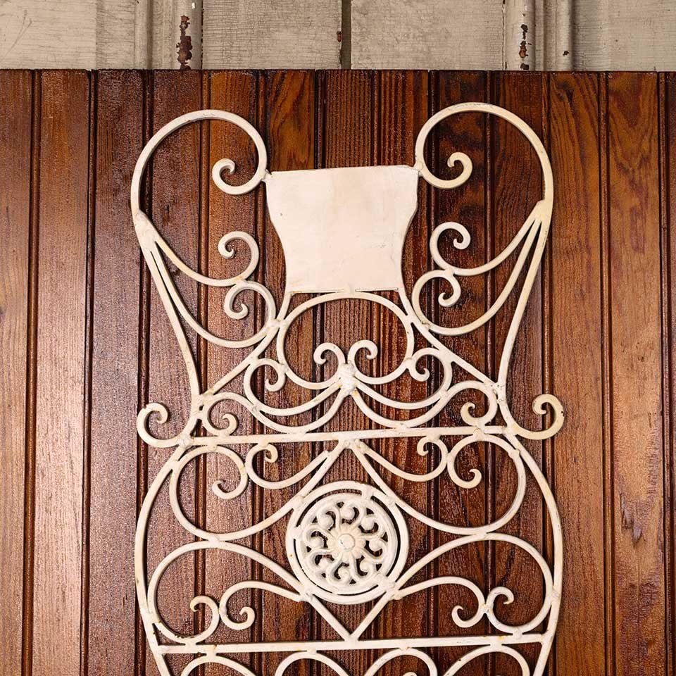 Wrought Iron Amphora Urn Wall Hanging image 4