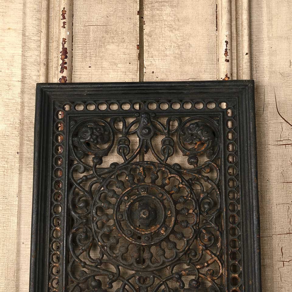 14x18 Antique Cast Iron Fireplace Front Panel image 6
