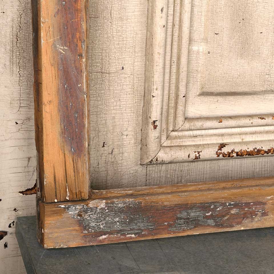 32x14 Antique Wood Transom Window Frame image 6