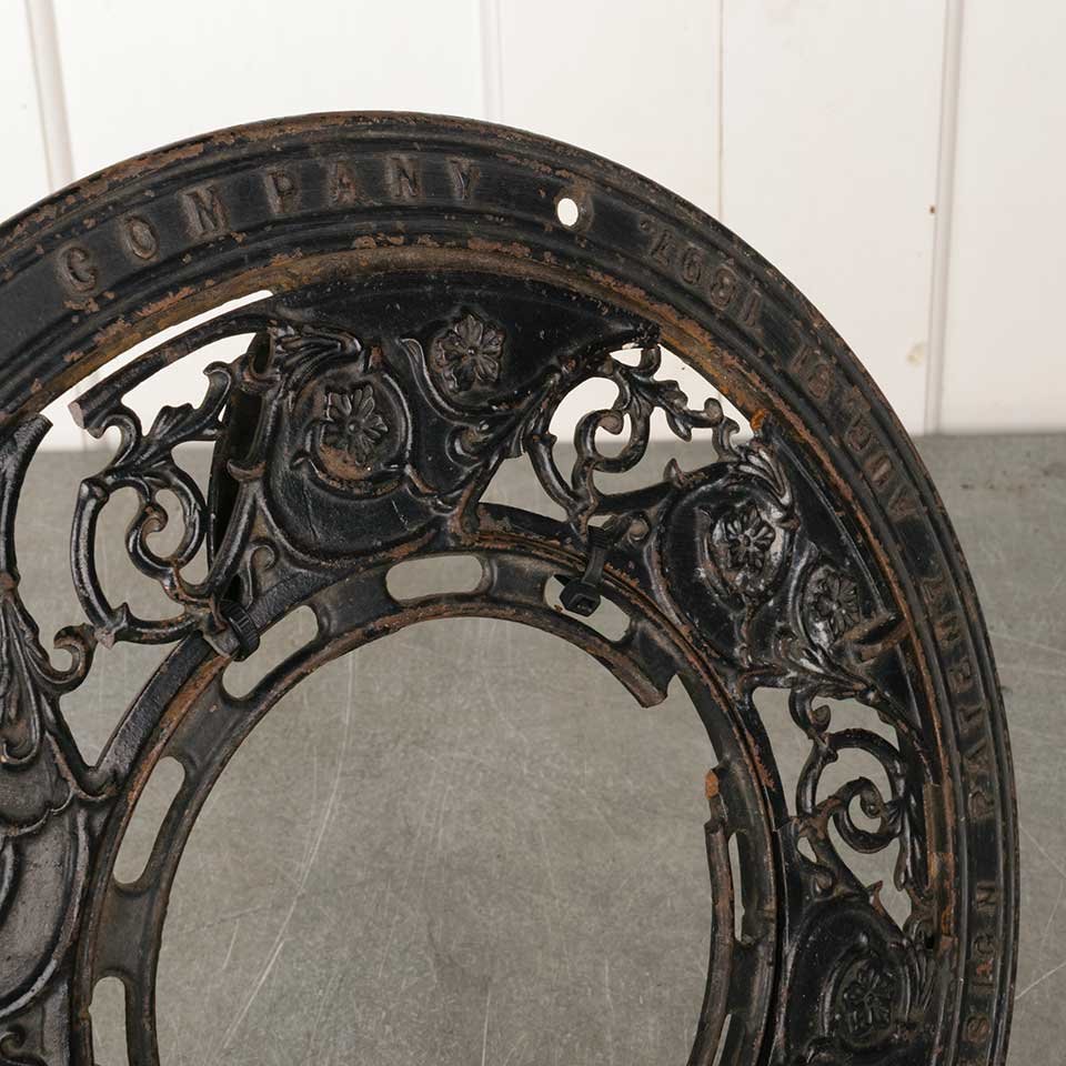 16" Round Cast Iron Heat Grate Vent Cover image 5