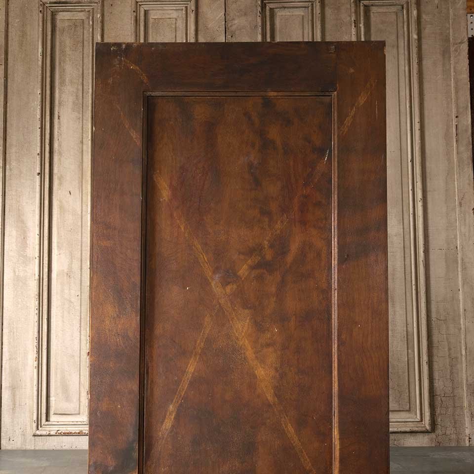 32x84 Antique 1 Panel Wood Interior Door image 2