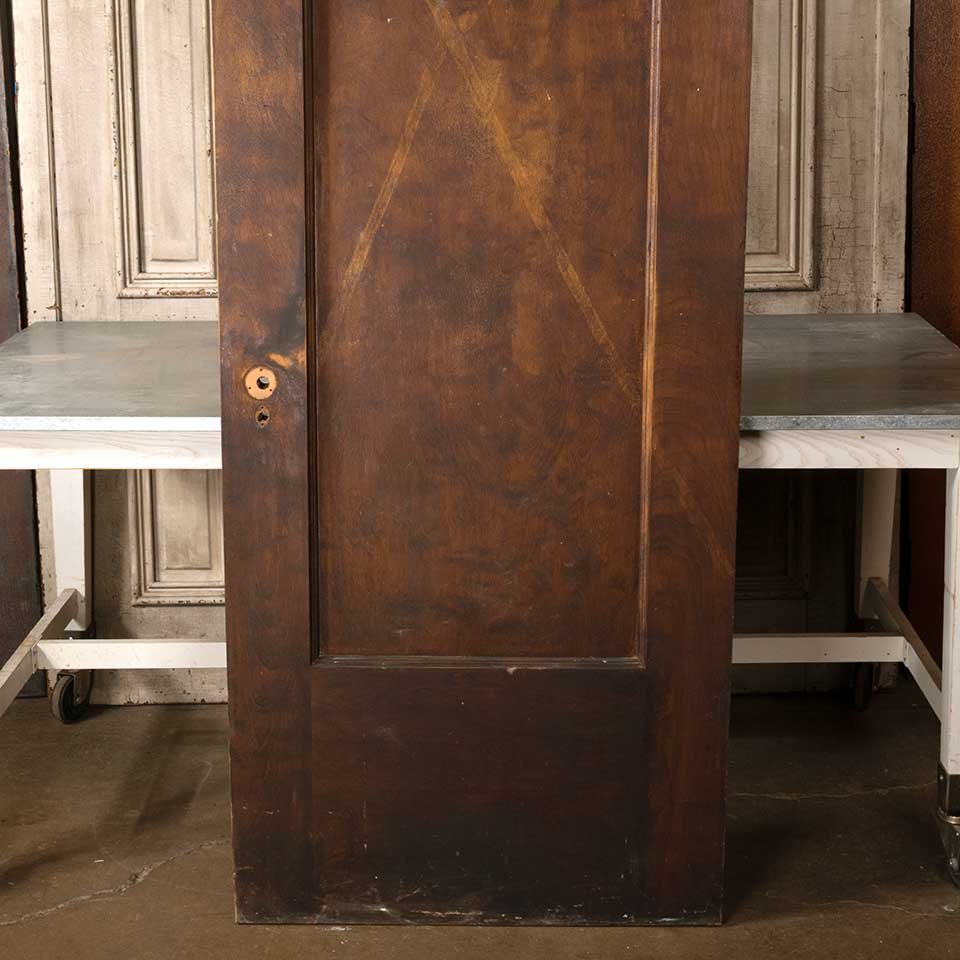 32x84 Antique 1 Panel Wood Interior Door image 3