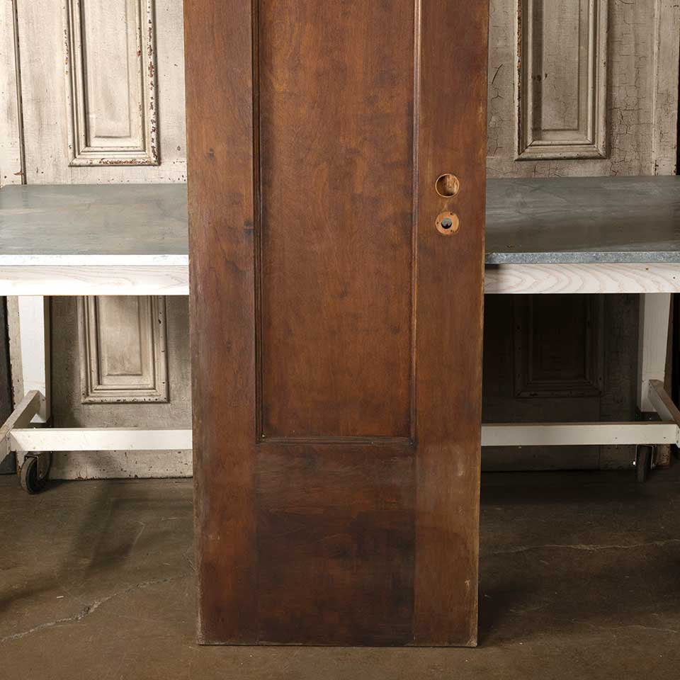 24x84 Antique 1 Panel Wood Interior Door image 3