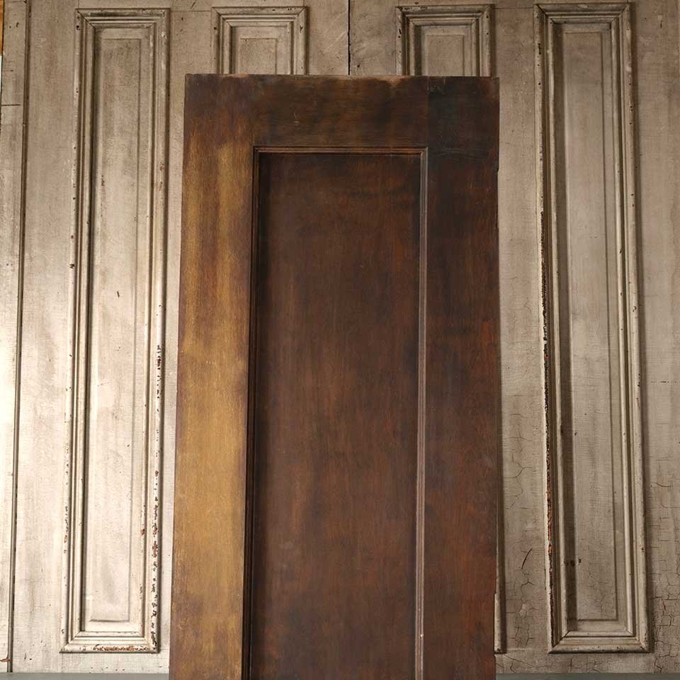 24x84 Antique 1 Panel Wood Interior Door image 5